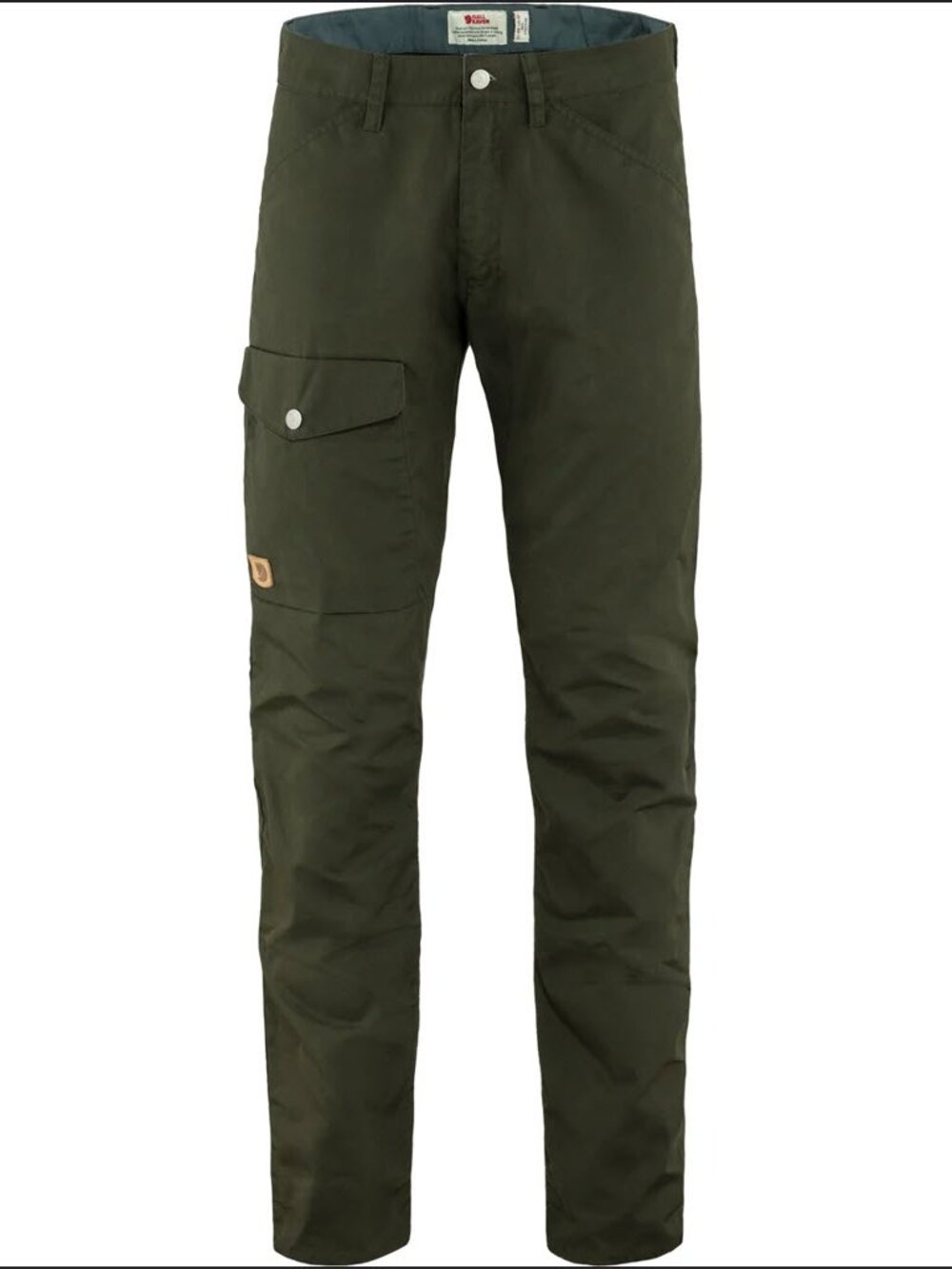 Fjallraven Men's Dark Green Greenland jeans